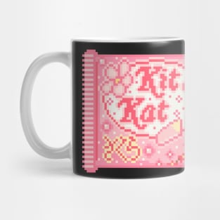 Kit Kat Pixel Art Mug